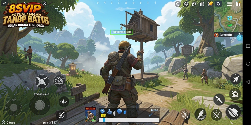 Tampilan gameplay menarik dari petualangan Open World 8SVIP.