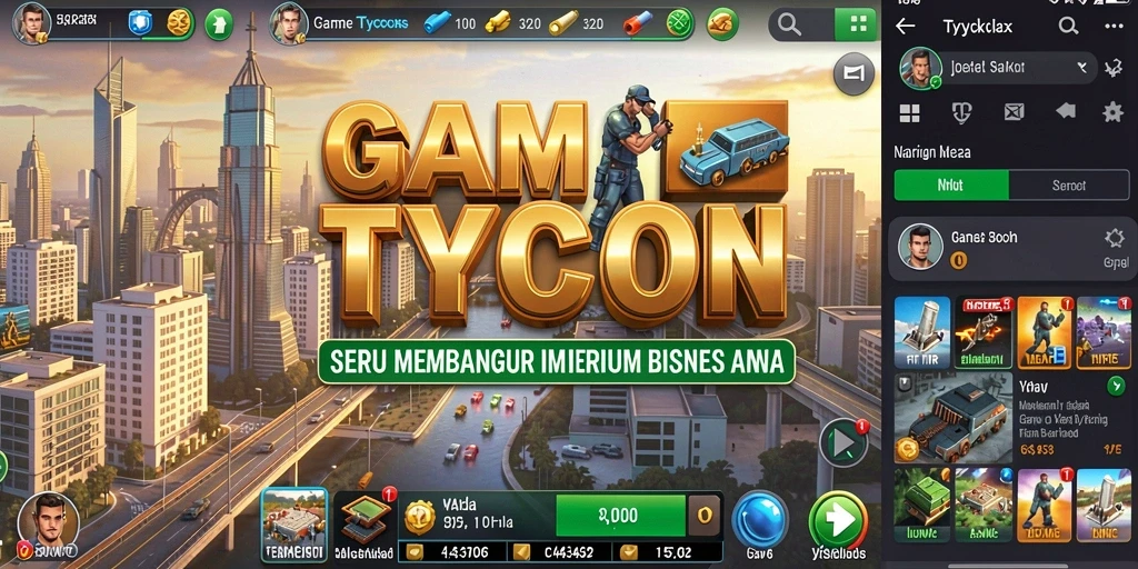 Screenshot menunjukkan pengelolaan bisnis yang sibuk dalam D06.