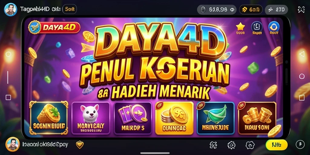 Tampilan menarik dari gameplay Slot di DAYA4D.