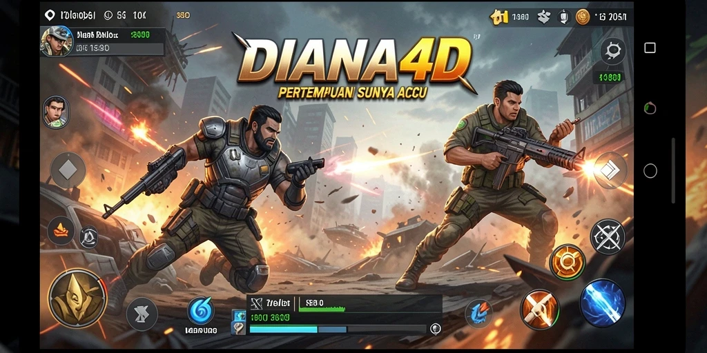 Tangkapan layar DIANA4D menampilkan aksi mendebarkan dalam gameplay.