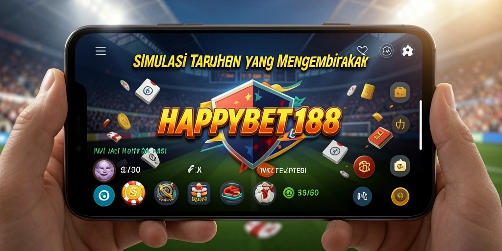 Tampilan gameplay <strong>HAPPYBET188</strong> yang menarik dalam simulasi taruhan.