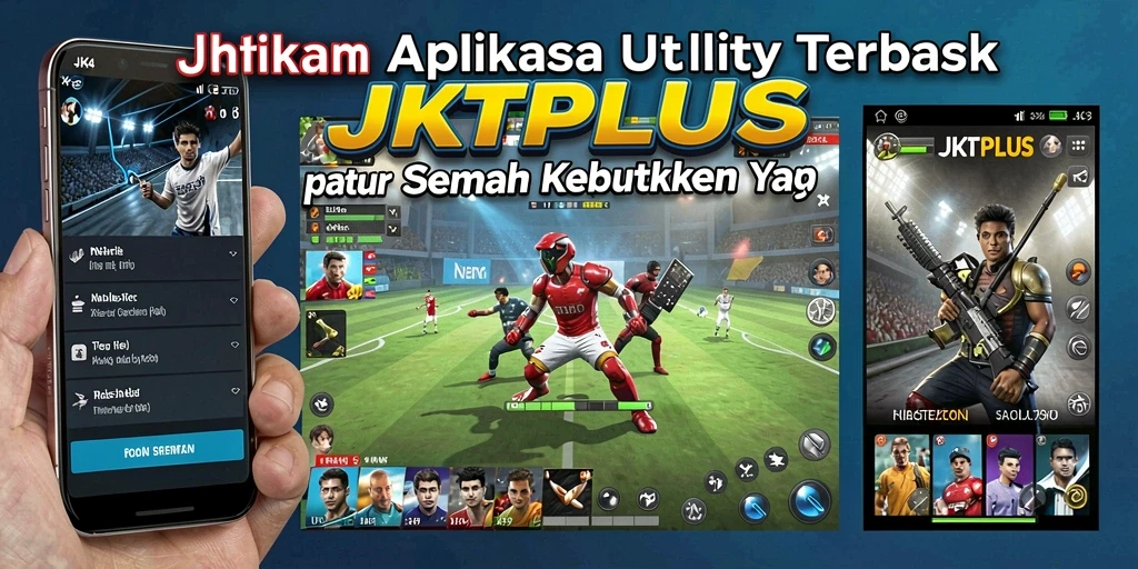 Tampilan antarmuka jktplus yang user-friendly dan intuitif.