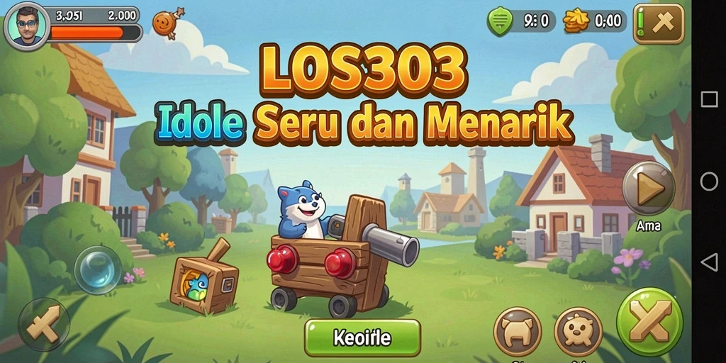 Gameplay menarik dari LOS303 dengan elemen Idle yang santai.