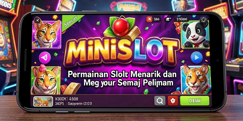 Gameplay menarik dari permainan slot MINISLOT yang penuh warna.