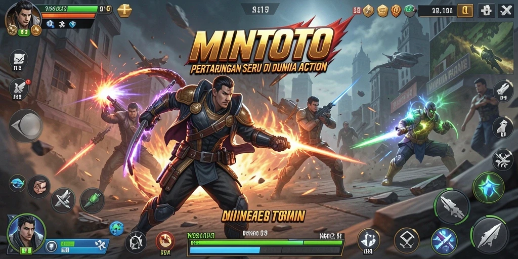 Tampilan seru dari gameplay MINTOTO yang menegangkan.