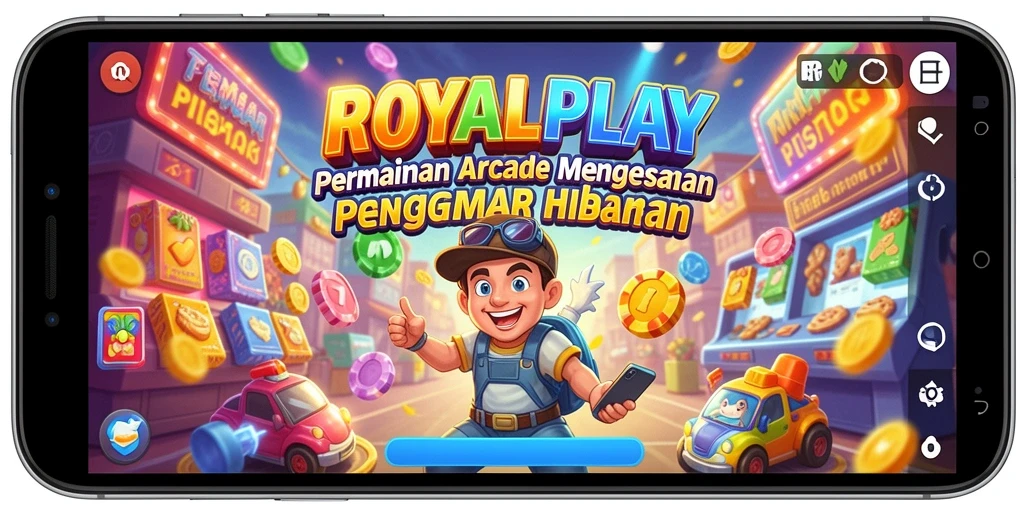 Screenshot menunjukkan gameplay seru dan grafik menawan dari ROYALPLAY.