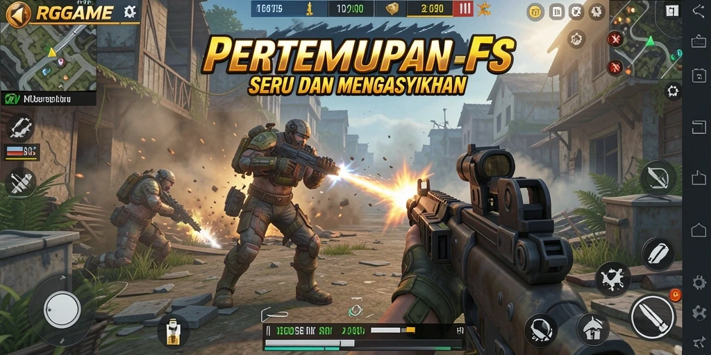 Tampilan gameplay RPGAME yang mengasyikkan dan menegangkan.