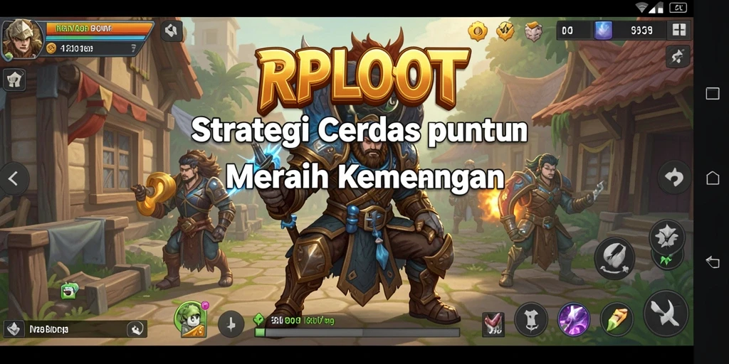 Tampilan menarik dari gameplay RPLOOT yang penuh strategi.