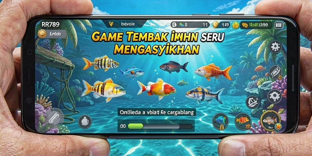 Screenshot gameplay RR789 menampilkan aksi seru dalam berburu ikan.