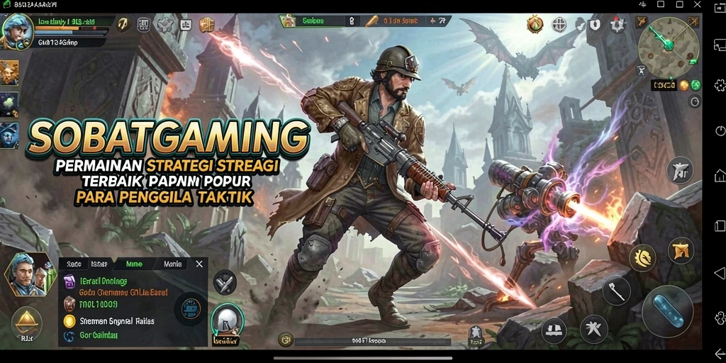 Gameplay SOBATGAMING yang penuh taktik dan strategi.