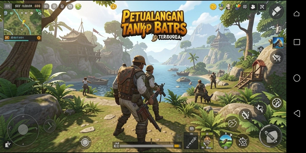Screenshot ST789 menampilkan pemandangan indah dalam gameplay Open World.