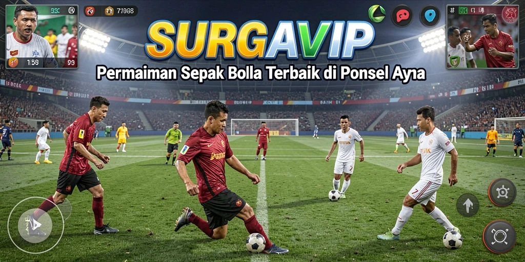 Gambaran gameplay SURGAVIP yang menegangkan dan seru.